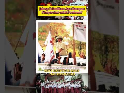 Jelang Pelantikan: Apa Harapan Masyarakat untuk Prabowo?