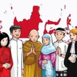 Ilustrasi kerukunan beragama di Indonesia