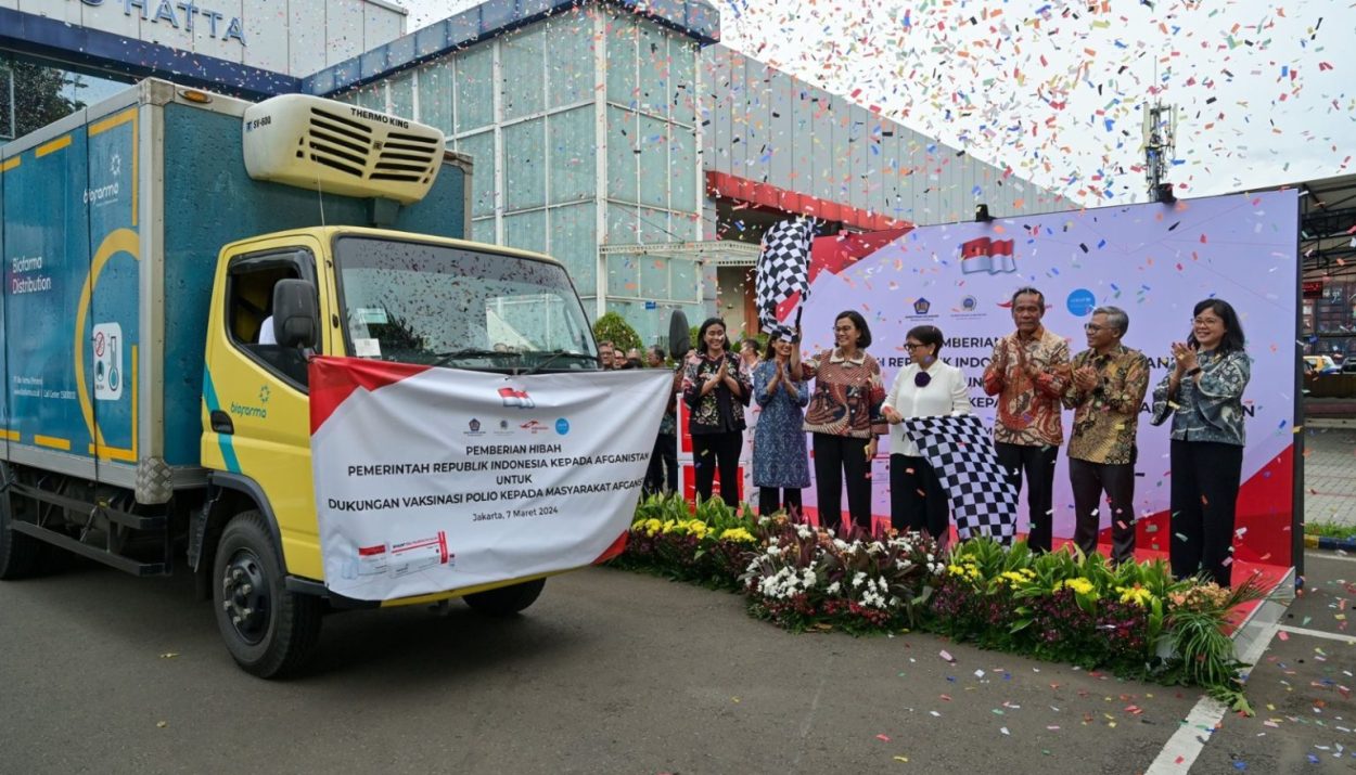 Indonesia salurkan 10 juta vaksin polio untuk Afganistan