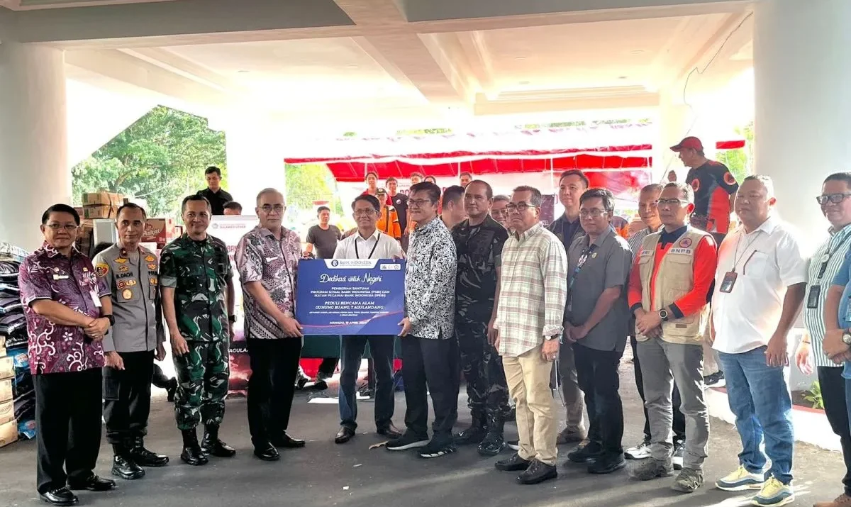 Bank Indonesia salurkan bantuan untuk korban erupsi gunung Ruang