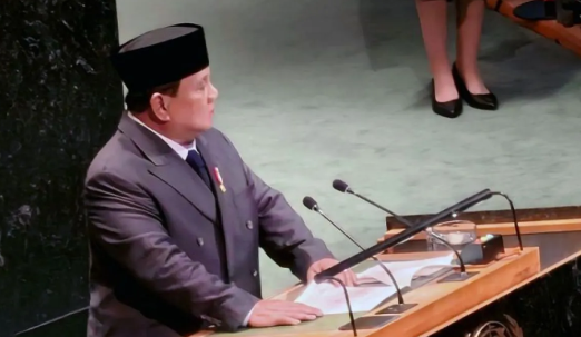 Pidato Prabowo di KTT Palestina