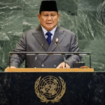 Prabowo dalam acara KTT Palestina
