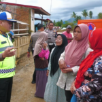 Korlantas Polri Antar Bantuan Rendang