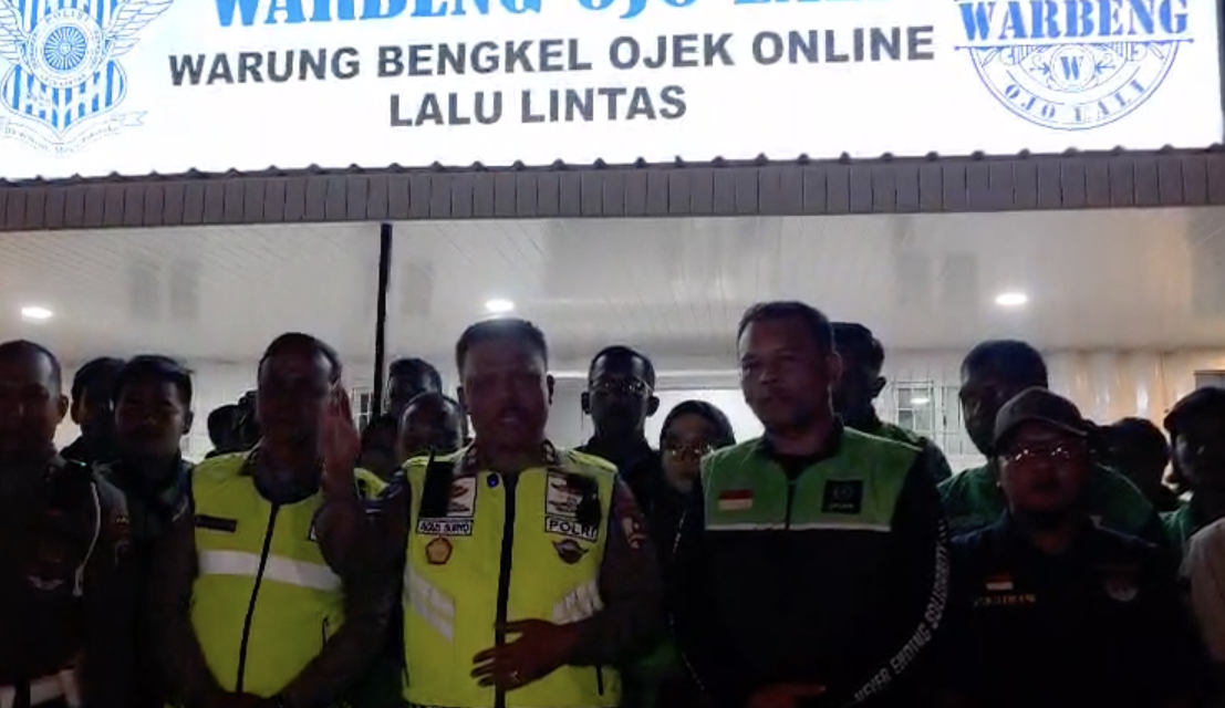 Korlantas Polri sapa Ojol Polda Sumut