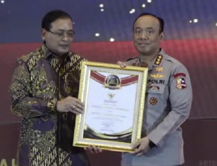 Polri Raih Predikat Informatif Tertinggi Monev KIP 2025